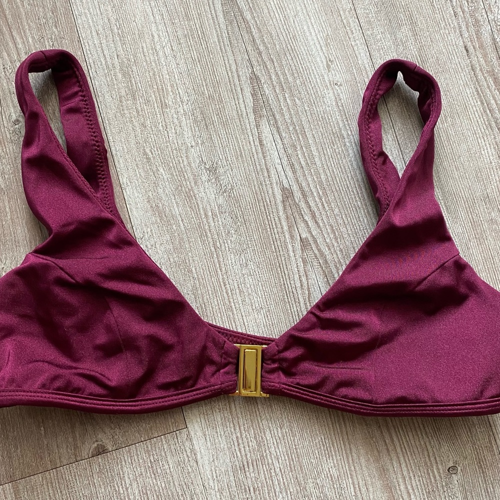 SOMMER SWIM Crawford Bikini top in Bolero